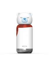 Load image into Gallery viewer, Sugar Polar Bear kids water bottle - stainless steel insulated drink bottle for children - Pijo Australia