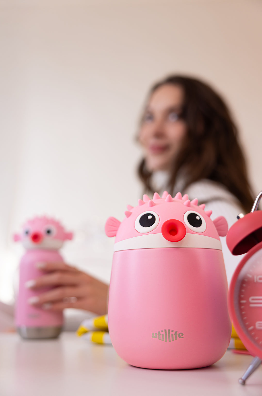 Tonny Pufferfish food jar front view - Pijo Australia