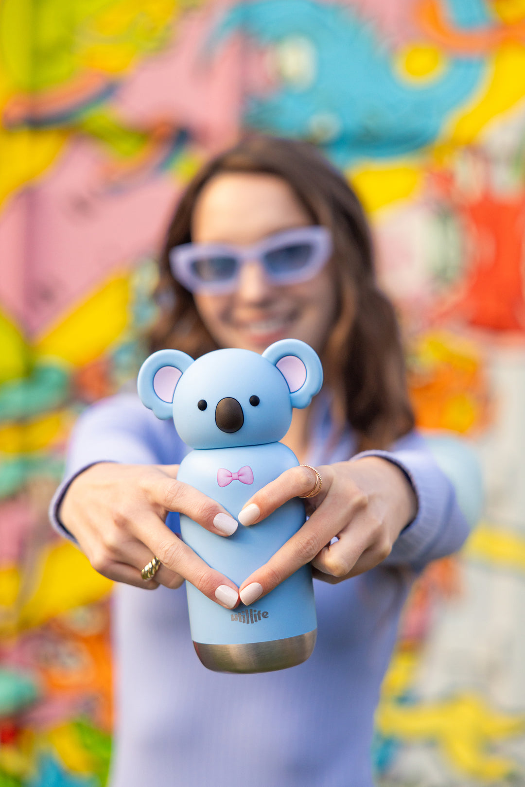 Milo Koala kids water bottle - stainless steel insulated drink bottle for children - Pijo Australia