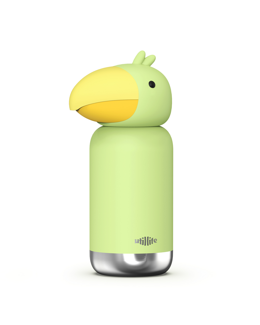 Gabby Toucan kids water bottle - stainless steel insulated drink bottle for children - Pijo Australia
