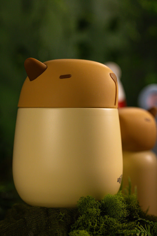 Cappy Capybara food jar side view - Pijo Australia