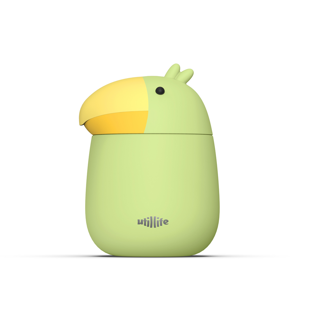 Gabby Toucan kids insulated food jar - stainless steel food container for children - Pijo Australia