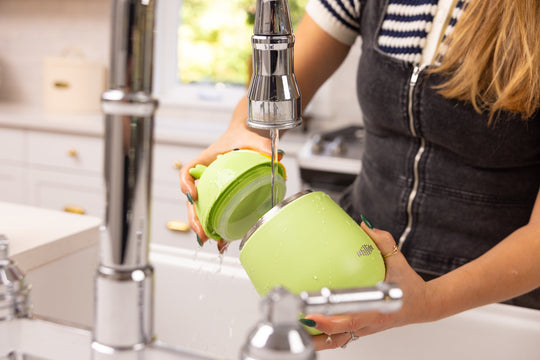 Gabby Toucan food jar detail and how to wash - Pijo Australia
