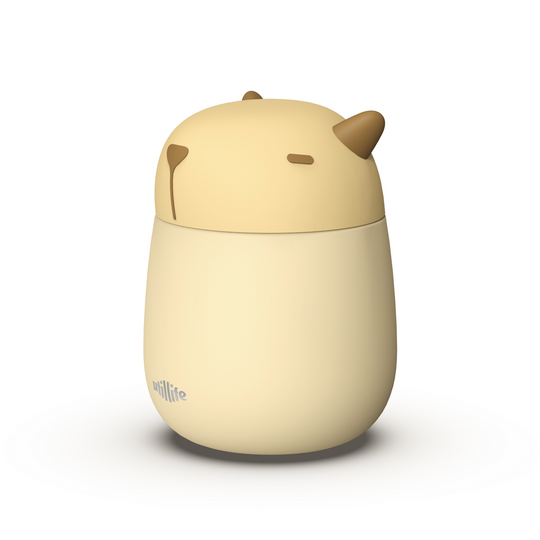 Cappy Capybara kids insulated food jar - stainless steel food container for children - Pijo Australia