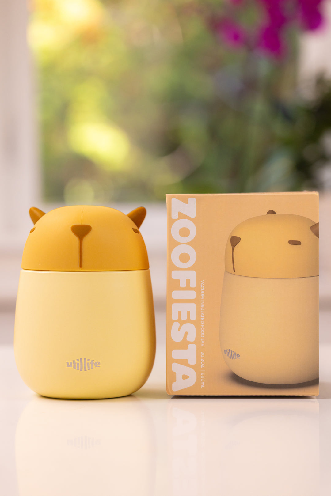 Cappy Capybara kids insulated food jar - stainless steel food container for children - Pijo Australia