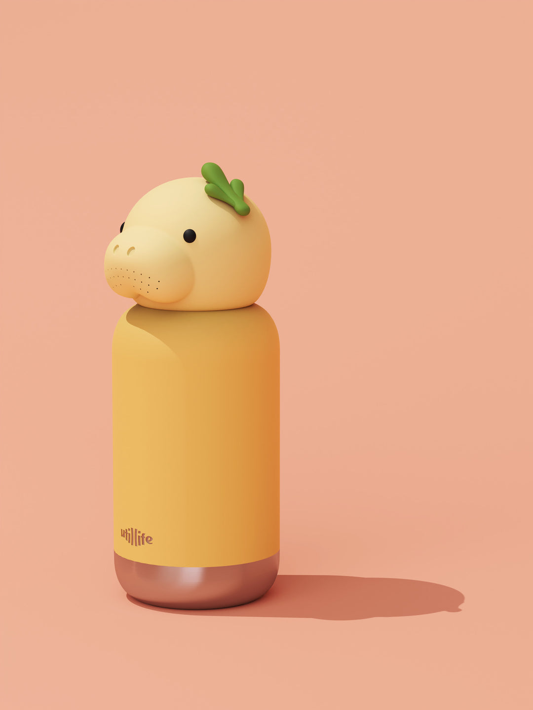 Gigi Dugong kids water bottle - stainless steel insulated drink bottle for children - Pijo Australia