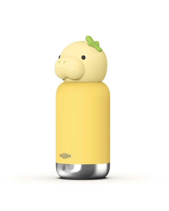 Gigi Dugong kids water bottle - stainless steel insulated drink bottle for children - Pijo Australia