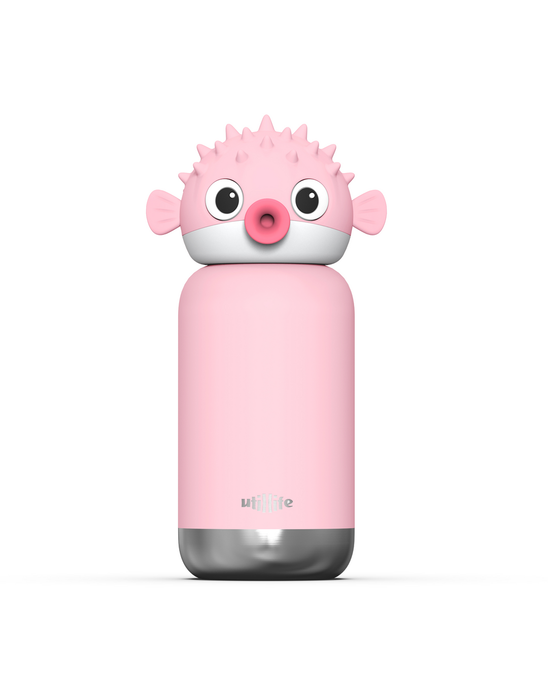 Tonny Pufferfish kids water bottle - stainless steel insulated drink bottle for children - Pijo Australia
